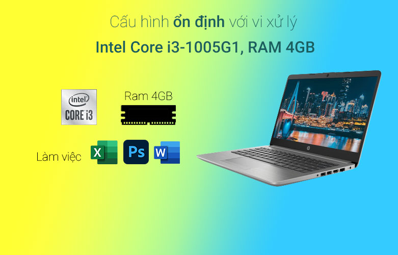 Laptop HP 240 G8 (617K2PA) | Cấu hình ổn định