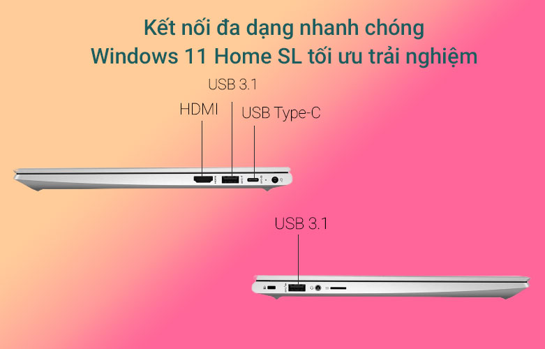 Laptop HP Probook 430 G8 (614K7PA) | Đa dạng cổng kết nối