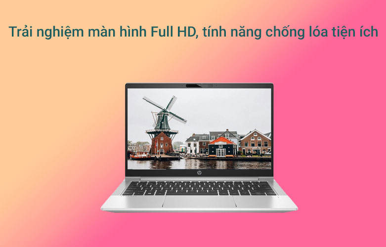Laptop HP Probook 430 G8 (614K7PA) | Màn hình full HD chống lóa