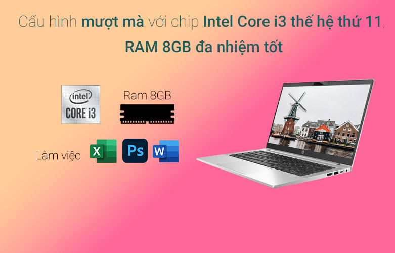 Laptop HP Probook 430 G8 (614K7PA) | Cấu hình mượt mà