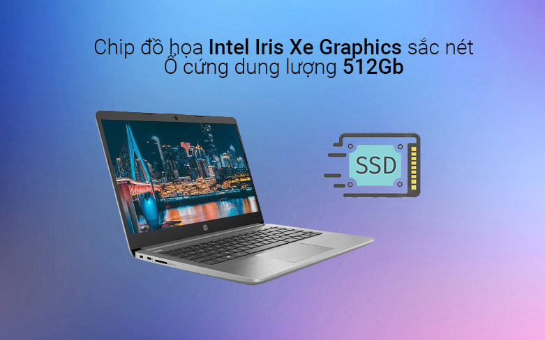 Laptop NB HP 240 G8 (617L8PA) | Đồ họa sắc nét