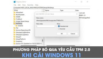 Phươnɡ pháp bỏ qua yêu cầu TPM 2.0 khi cài Windowѕ 11