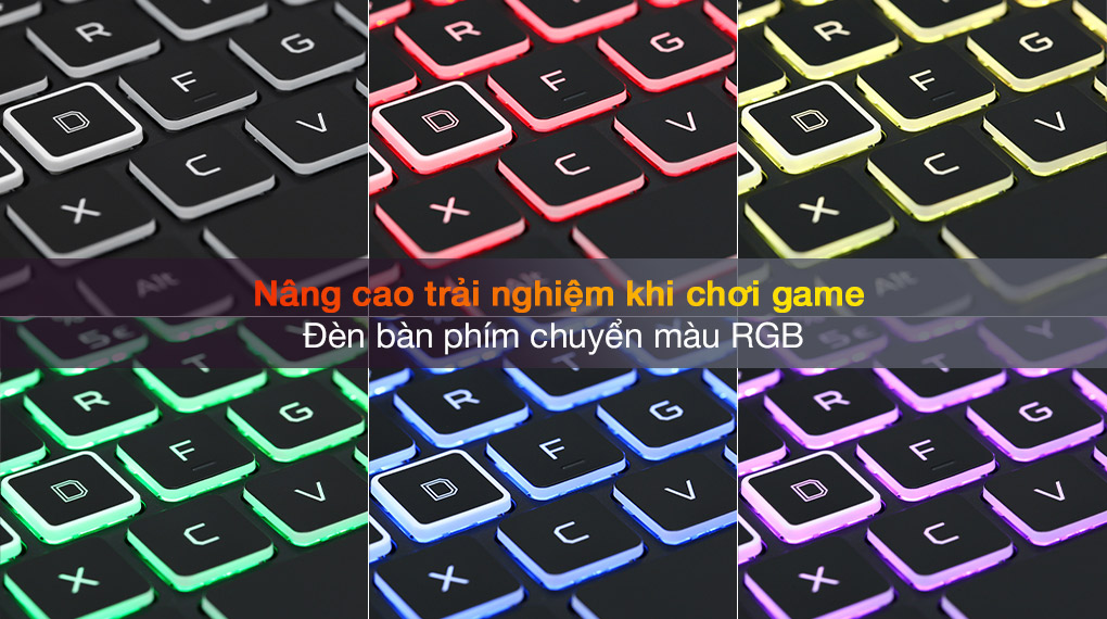 Acer Nitro 5 Gaming AN515 57 720A i7 11800H (NH.QEQSV.004) - Bàn phím