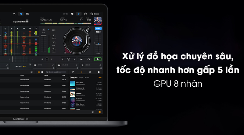 Laptop Apple Macbook Pro 2020 M1/16GB/512GB (Z11C) - GPU