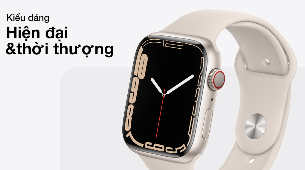 Apple Watch Series 7 LTE 45mm - Thiết kế