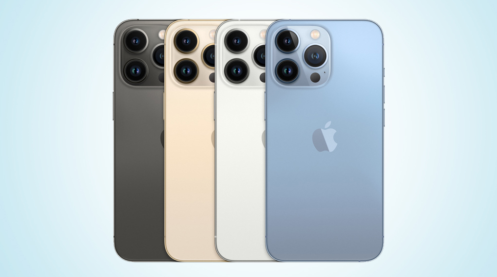 Có nhiều phiên bản màu sắc - iPhone 13 Pro 1TB