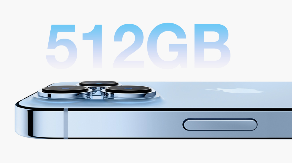 Dung lượng bộ nhớ - iPhone 13 Pro 512GB