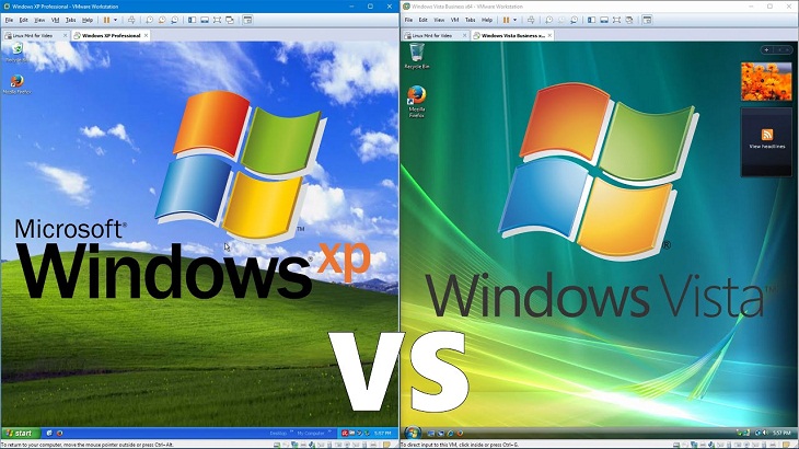 Không dùng ổ SSD để cài đặt Win XP, Vista