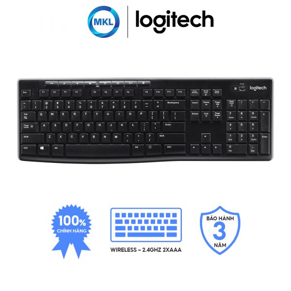 logitech keyboard k270