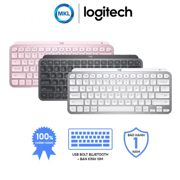 logitech wireless bluetooth keyboard mx keys mini